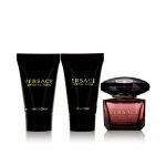 Versace Crystal Noir Gift Set 4-piece luxury fragrance collection