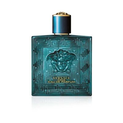 Versace Eros Eau De Parfum 100ml Bottle with Signature Medusa Design