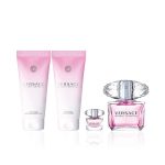 Bright Crystal Eau De Toilette Gift Set by Versace featuring Complete Fragrance Collection