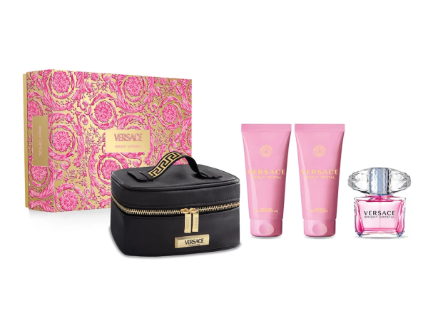 Bright Crystal Gift Set by Versace featuring Complete Fragrance Collection