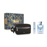 Azzaro Pour Homme Eau De Toilette Gift Set with EDT, Shower Gel and Deodorant in Elegant Packaging