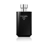 Prada L'Homme Intense Eau De Parfum 100ml bottle with dark amber liquid and signature minimalist design