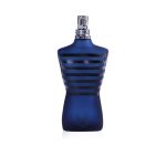 Jean Paul Gaultier Ultra Male Eau De Toilette 125ml bottle in navy blue with red stripes