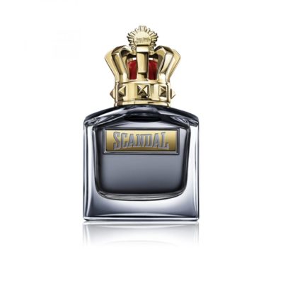Jean Paul Gaultier Scandal Pour Homme Eau De Toilette 100ml bottle with distinctive bow tie design