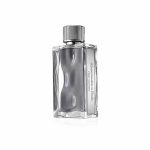 Abercrombie & Fitch First Instinct Eau de Toilette 100ml bottle in blue glass with silver cap ##