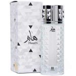 Haam EDP 100ML luxury Arabic oud fragrance bottle with ornate gold detailing