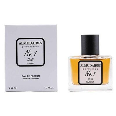 NO.1 Oudh 50ml Luxury Arabian Oud Perfume in Elegant Gold Bottle