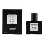 Black Clouds 50ml luxury oriental fragrance bottle with premium oud and saffron notes