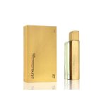 Oud AlDakheel D-line Gold EDP 50ML luxury Arabian perfume bottle with gold accents