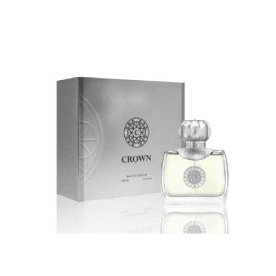 Oud AlDakheel Crown Silver EDP 100ML bottle luxury Arabian oud perfume