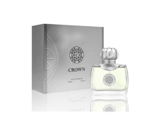 Oud AlDakheel Crown Silver EDP 100ML bottle luxury Arabian oud perfume