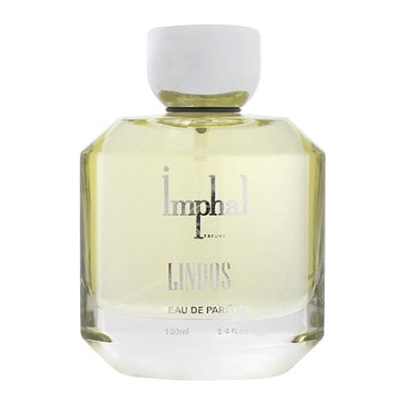 Lindos EDP 100ML luxury Mediterranean fragrance bottle with elegant packaging