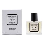 NO.8 Istanbuli Rose 50ml luxury Turkish rose perfume bottle with gold accents