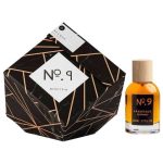 Perfume N.9 50ml luxury Arabic fragrance bottle with elegant design and amber notes