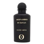 Deep Amber EDP 80ML luxury oriental amber perfume bottle with gold accents