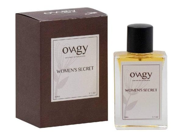 Ovagy Rose Musk 50ml Luxury Oriental Perfume Bottle with Gold Accents ##