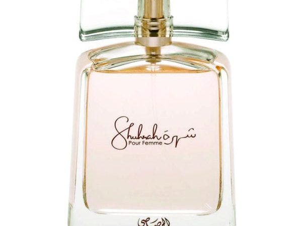 SHUHRAH POUR FEMME EDP 90ML luxury oriental floral perfume bottle