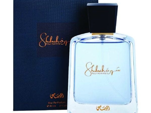 Shuhrah Pour Homme EDP 90ML Men's Oriental Woody Fragrance Bottle