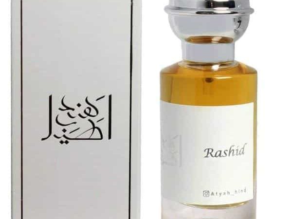Rashid EDP 50ML luxury Arabian perfume bottle with oriental fragrance notes