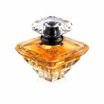 Lancome Tresor Eau De Parfum 100ml in iconic diamond-shaped bottle with pink fragrance