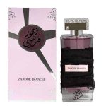 Zahoor Francee 100ml luxury oriental perfume bottle with elegant packaging