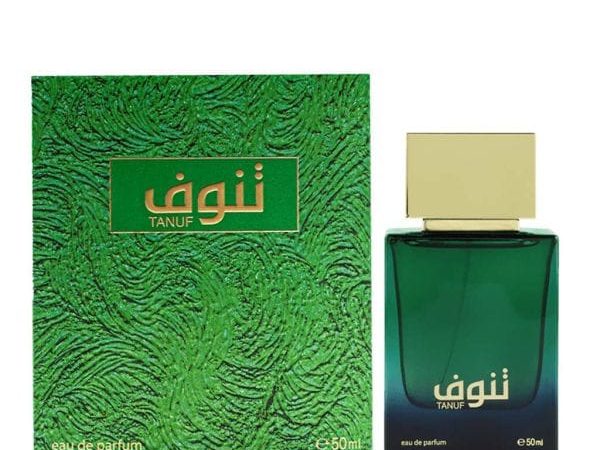 Tanuf EDP 50ML luxury oriental perfume bottle with premium oud and amber fragrance