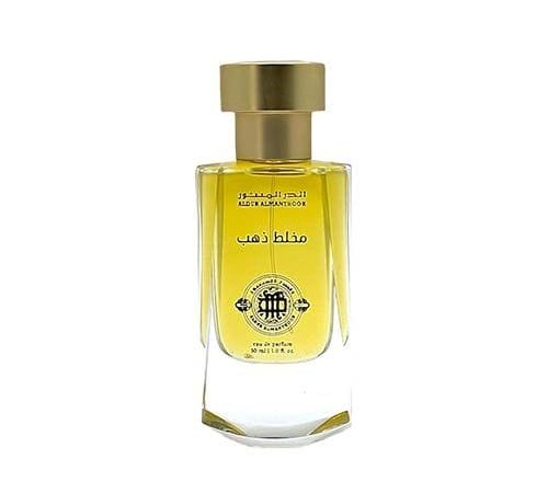 Mukhalat Gold EDP 30ML luxury Arabic oud fragrance bottle