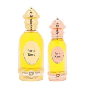 Paris Rose Set 2 Pcs Women's Luxury Floral Fragrance Collection with Damascus Rose