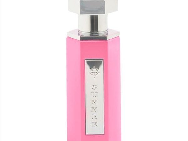 Summer Pink EDP 15ML Women's Floral Fragrance Bottle with Pink Accents