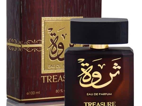 Treasure EDP 100ML luxury oriental fragrance bottle with elegant gold packaging ##